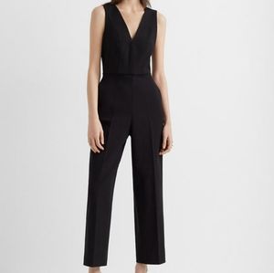 NWT Club Monaco Black Day to Night Jumpsuit Sz 2